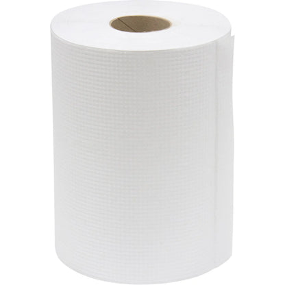 DuraPlus Hand Paper Towel Rolls – White, 7.85" x 425',  12 rolls - 57760379