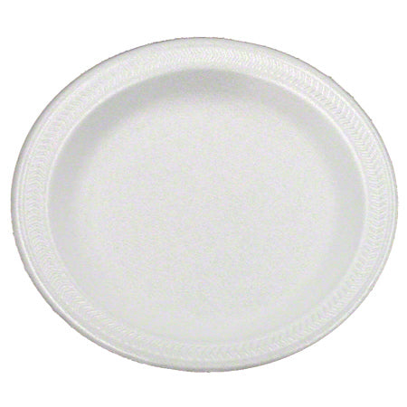 Apollo Foam Plate - White, 6", 1,000 pcs/case