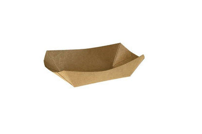 Kraft Food tray No. 5 - 23 oz, 105 x 75 x 43 mm, 500 pcs/case
