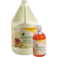 Liquid Hand & Body Soap ,  4 Liters ,  #Distribution Plus,  Made In Canada  #SAFEBLEND #Mango Papaya