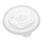 Hy Pax Eco Lids  for Kraft Paper Container 4 oz, 2000pcs, ( Code: HPE-PCUP45- LD)(Match Container:HPE-PBWL04)