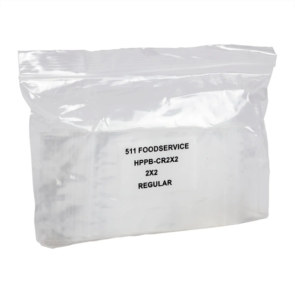 Ziplock Bags,  2 MIL,  2'' x 2'',  1000pcs