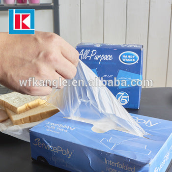 HDPE White High Density Pop-Up Sheets - 8" x 10.75", 1000pcs
