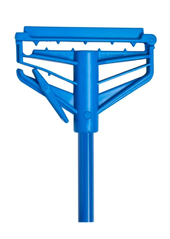 Mop Handle - Fiberglass -  60"   SNAP-2-GO-Blue,  #Distribution Plus,  Made In Canada