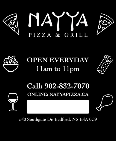 Nayya Pizza Box, 18'',  50 Pcs