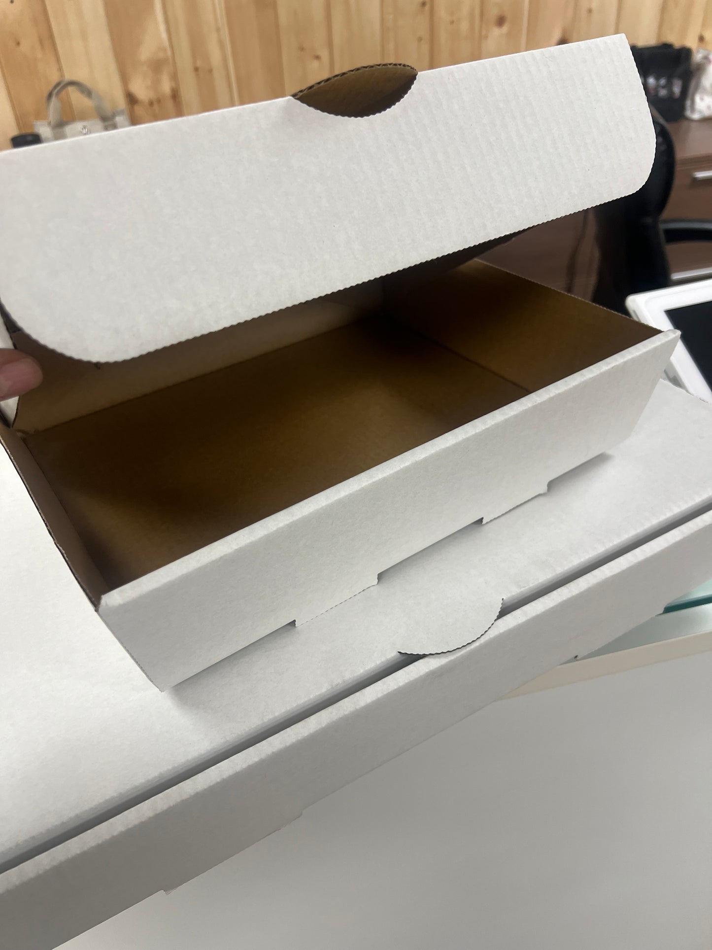 Catering Box, Half Size, White, 50/Bundle
