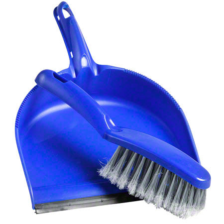 Counter Brush with Clip-On Dustpan - Blue,  #Distribution Plus,  Made In Canada