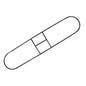 Snapper Dust Mop Frame Only, 24"   #Distribution Plus,  Made In Canada