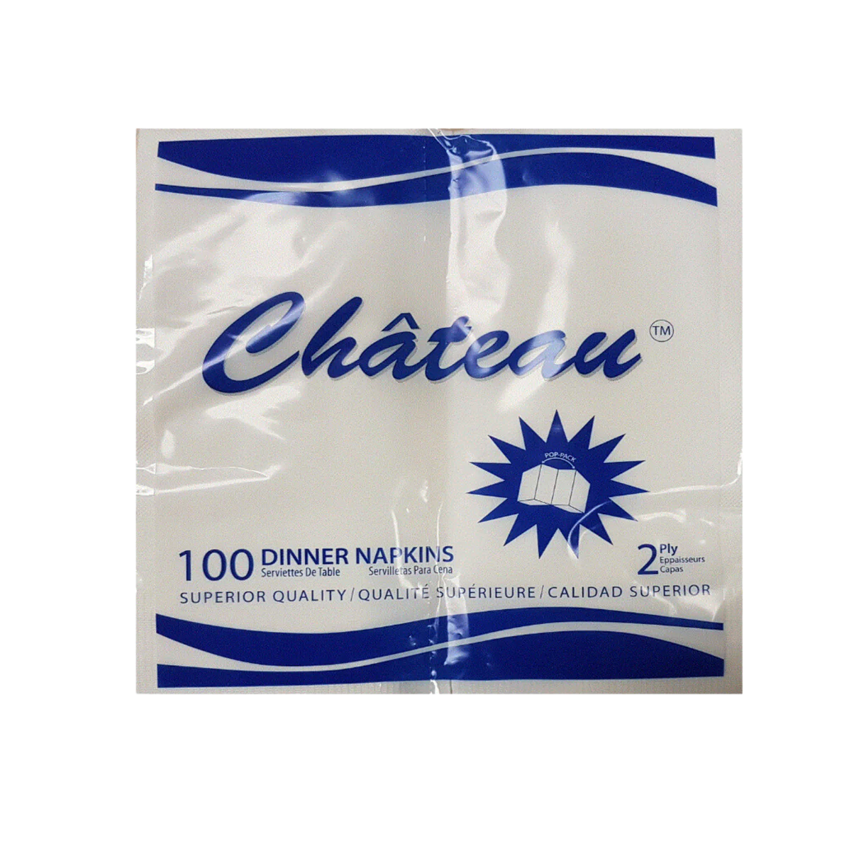 Chateau Dinner Napkins – 2-Ply, 3000 pcs
