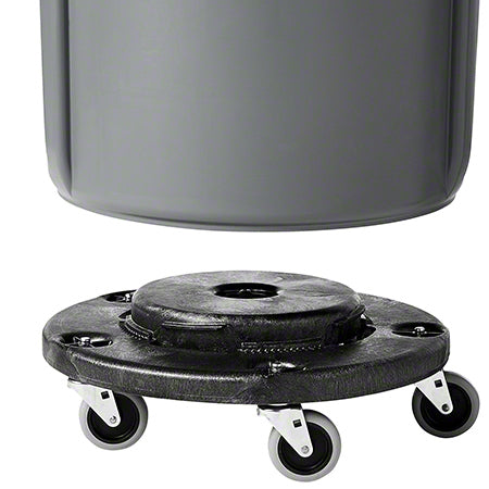 Dolly For Trash/Garbage Can/Bin, Fits 10-55 Gallon,  #Distribution Plus,  #Made In Canada
