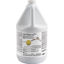 #64 Detergent-Deodorizer Fungicide, mould & Mildew killer,  4 Liter #Distribution Plus,  Made In Canada  #SAFEBLEND #SANIBLEND #Lemon