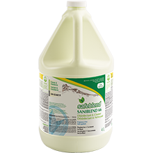 #66 Disinfectant-Deodorizer,  4 Liter  #Distribution Plus,  Made In Canada  #SAFEBLEND #SANIBLEND #Fragrance Free