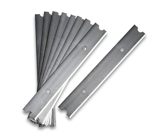 Scraper Razor Blade Refills, 4''   10 pcs/Pack   #Distribution Plus,  Made In Canada