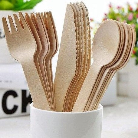 Wooden Forks, Heavy Duty, 1000pcs, #27 x 160 mm, #Koality Brand