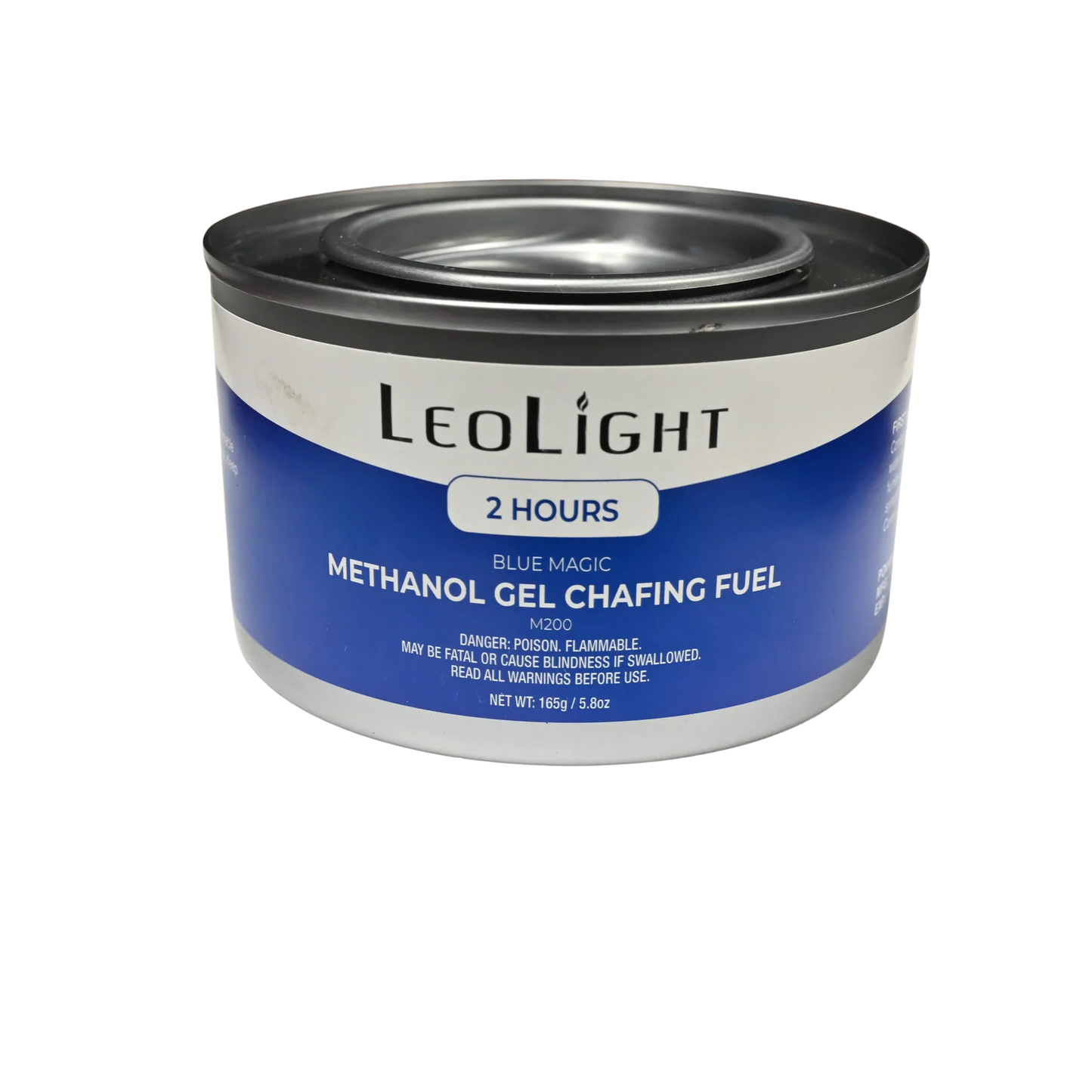 Chafing Fuel – 2.5 Hour, Blue Gel, Top Wick