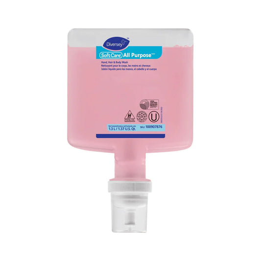 Hand Soap,  GEL, Diversey, 1.3 Liter, (Fits Dispenser:DI58(MBL)(MWH)),  DI58-1G  (Gel)