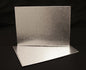Cake Board, Half Slab,  (13-1/4'' x 18-3/4'') x 1/4''  , 50 pcs,  #Silver  #K