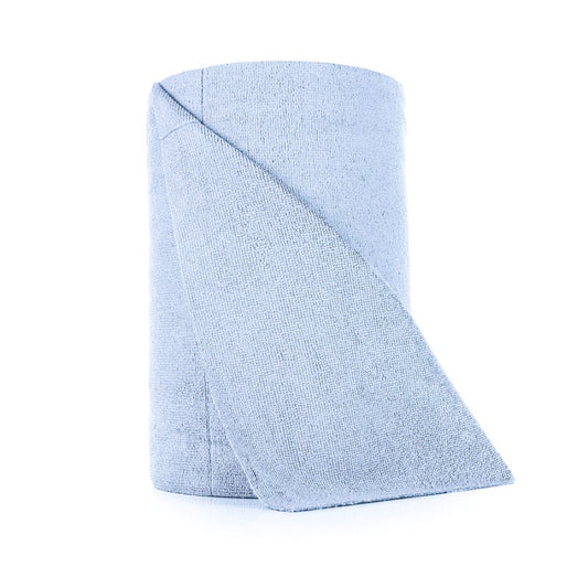 MICROFIBER EASY TEAR ROLL, 12x12, 40 SHEETS/ROLL,  #BLUE, #Distribution Plus