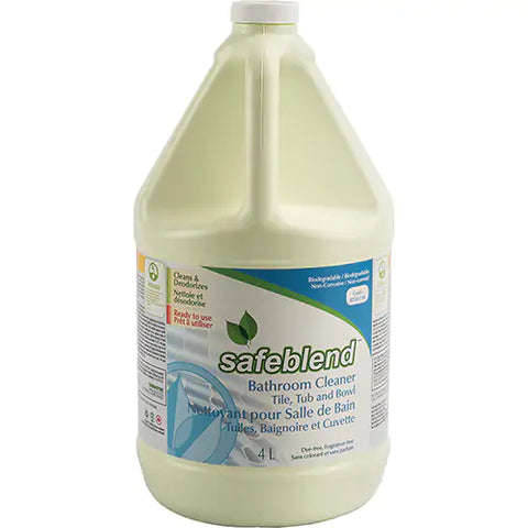 Bathroom Cleaner - Tile, Tub And Bowl, #Ready To Use, 4 Liters, #Distribution Plus,  Made In Canada  #SAFEBLEND
