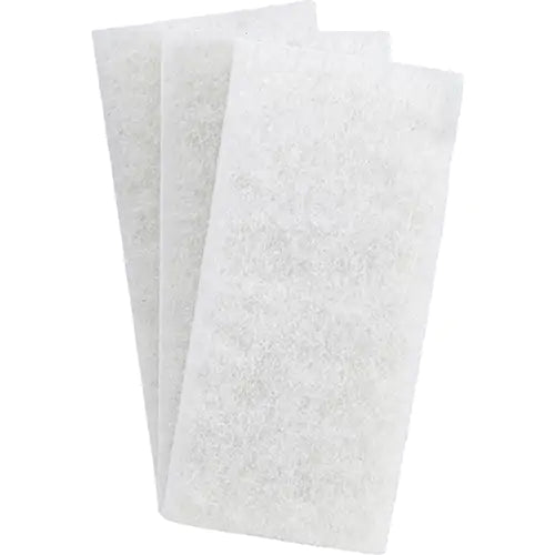 3M  Doodlebug™ White Cleaning Pad, 10" L x 4-5/8" W