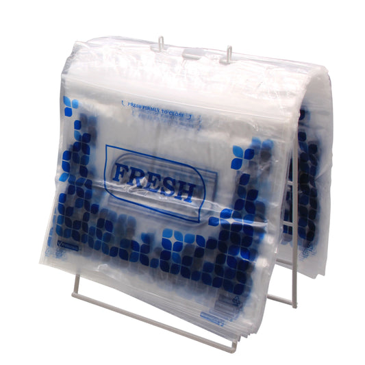 RiteSource Low Density Stock Print Ziplock Deli Bag - 11" x 8"