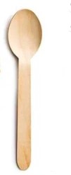 Wooden Soup Spoon, Heavy Duty, 1000pcs, #38 x 155 mm, #Koality Brand