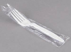 Plastic Forks, 1000pcs #White #Regular  #Individually Wrapped  #2208220