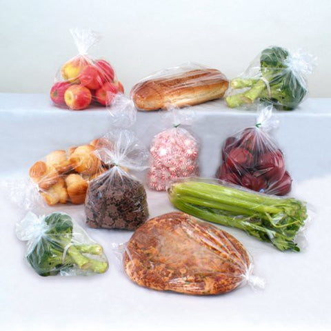 Guss Poly Bag  CLEAR  500 pcs #6 Lbs,  (5'' + 3'' x 15''), #RiteSource