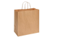 Paper Shopping Bags with handle, KRAFT,  13x7x13  #200 pcs, #EM-1373