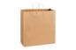 Paper Shopping Bags with handle, KRAFT,  18x7x19  250 pcs,