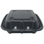 Foam Container With Vents,  8 x 8 x 3, 200pcs, #RE883S-Black