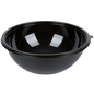 Plastic Salad Bowls, Black 320 oz, 24 pcs,  #32024B17