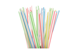 Bubble Tea Straw  8'' Colored, #Unwrapped, #600 pcs, #92630N