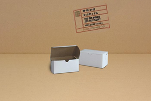 White Cake Boxes,  6 x 3.25 x 3,    250 pcs