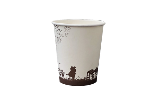 Coffee Cups.  **City Hall Clock**,  8oz,  1000pcs