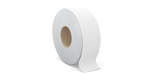 Jumbo Toilet Paper Roll, 1000'/roll, 2ply,  3.3'' Core, #8 Rolls, #B120