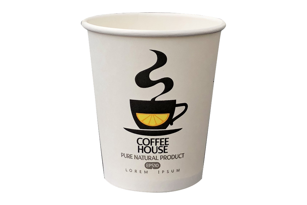 Coffee Cups,  **Coffee House**,  8 oz,  1000 pcs