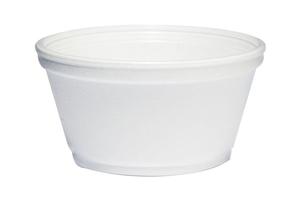 Foam Soup Container, TALL,  8 oz, 1000pcs #8SJ20