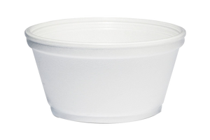 Foam Soup Container, TALL,  8 oz, 1000pcs #8SJ20