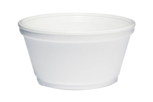 Foam Soup Container,  *SHORT*,  16oz 500pcs #16MJ32