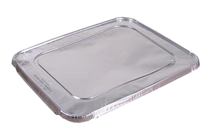 Foil Lids, HALF SIZE, For Aluminum Container ,100 pcs, #0060150, #AC400L-MC