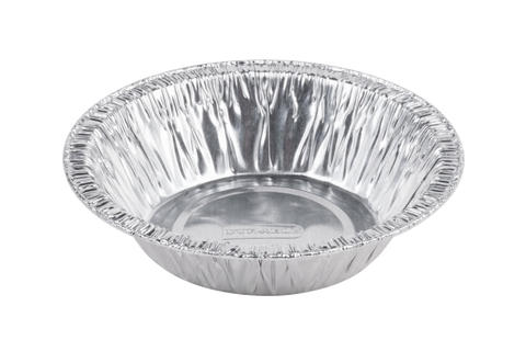 Foil Pie Plate Round 8'',   24x4 pcs,  #Shallow,  #5470500