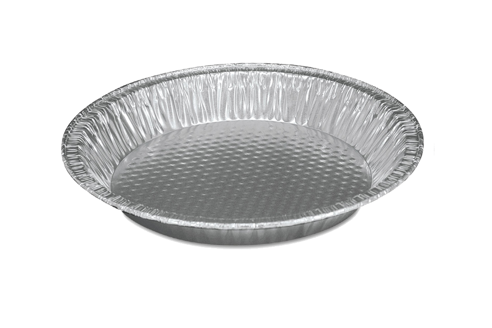 Foil Pie Plate Round 9'',   24x3 pcs,  #Shallow,  #5470505