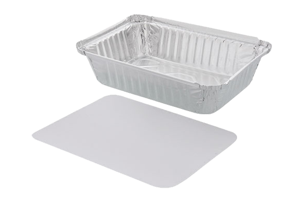 Lids Carton For 1.5 LB (DEEP) Foil Cont Rectangular, 500 pcs, 5''x7.5'', #Koality, #ACL-1.5F #0060-221