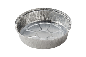 Foil Round Takeout Container,  8'',   500 Pcs, #Chef Elite, #0061020