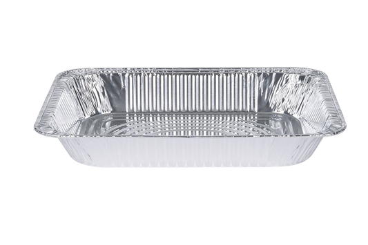 Aluminum Container, Half Size, *Shallow*, SteamTable, 100pc, #Half #Shallow, #AC-HS40