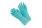 Kitchen Gloves,  Nitrile Green, 12 Pairs/bag, 13'' Long, #Large,  #9