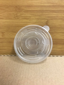 Flat Lid Plastic For Paper Bowl, 12-16 oz 500pcs  (Code:SL-115)  ( Bowls: EM-12/16, SB-13/14)  #Dynasco