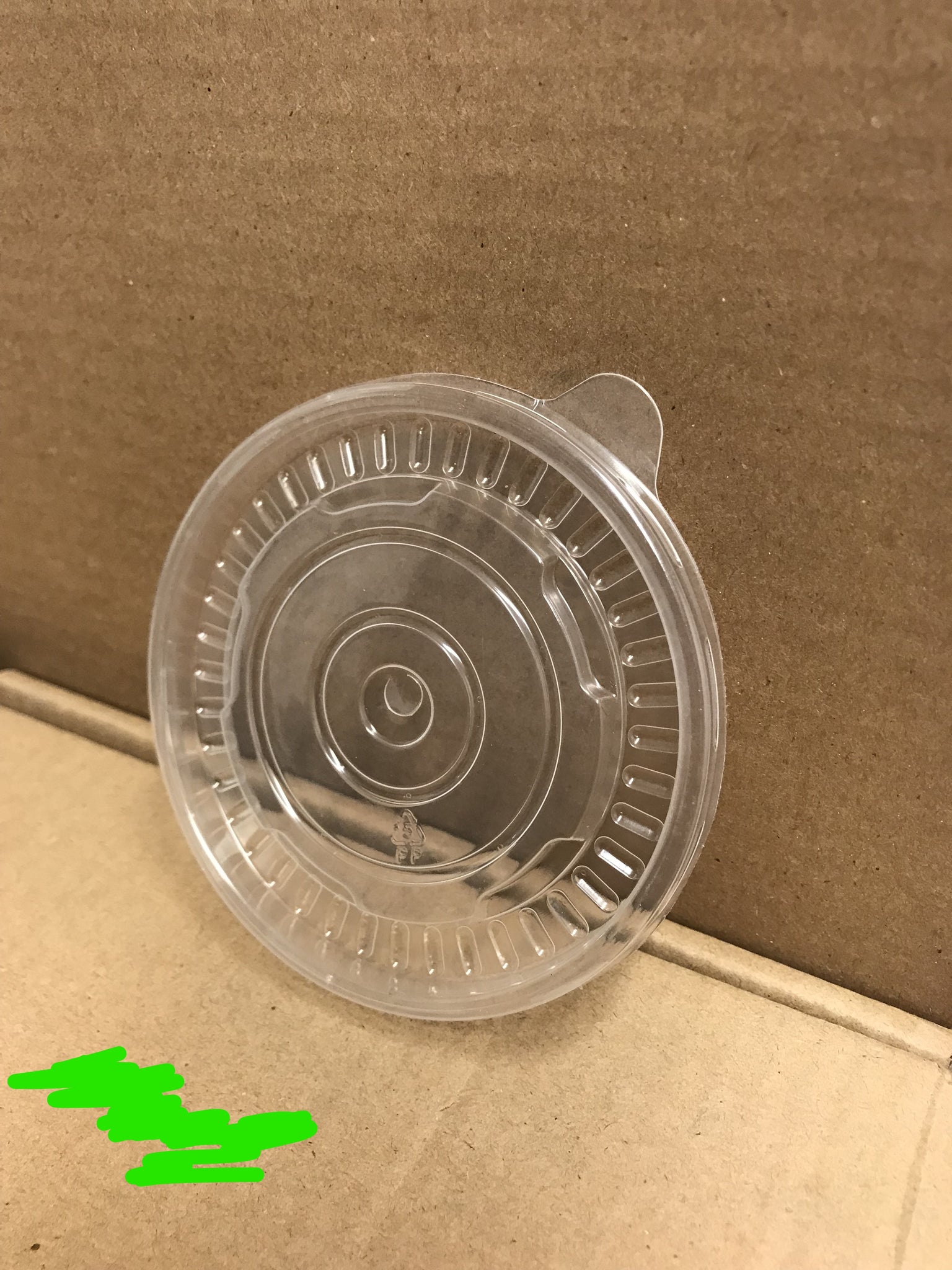 Flat Lid Plastic For Paper Bowl, #TALL 1000pcs  (Code:Lids-98-LF) (Bowl: Bowl-8-12-16) #Koality