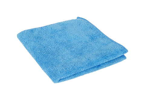 Microfiber Cloth, 25 pcs/pack, 16 x 16, #BLUE, **Open Box**